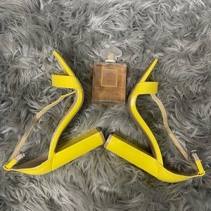 Open Toe Chunky Heel Sandals